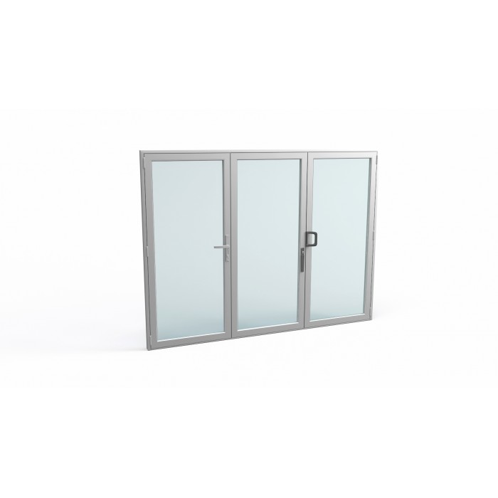 Дверь-гармошка пластиковая в Туле. Порталы, двери гармошки из ПВХ и алюминия - Компания «Гранд»